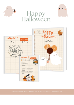Livret de 8 activités d&rsquo;Halloween pour les petits